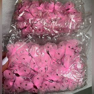 Decorative individual butterflies each pack sold separately each has 12 pieces